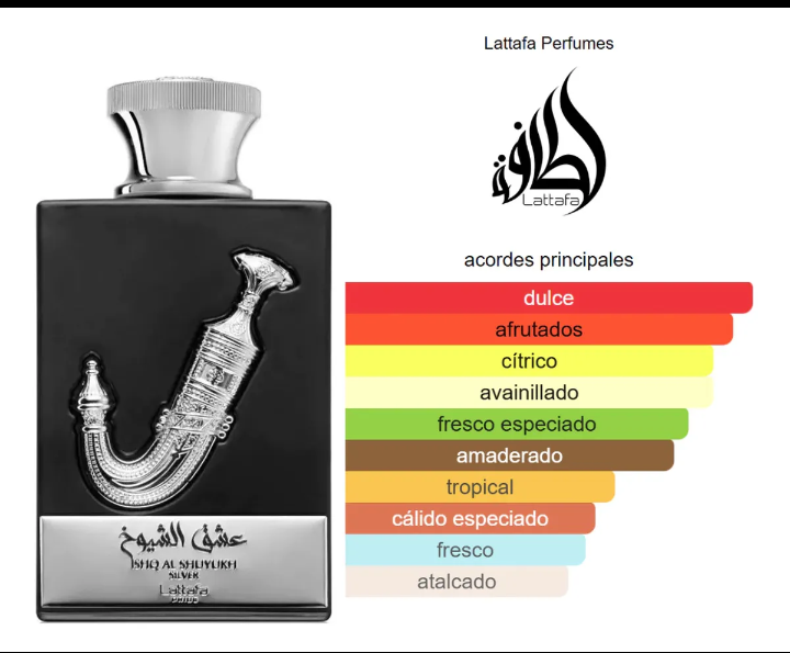 ISHQ AL SHUYUKH Silver EDP 100 ml - Imagen 2