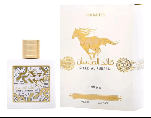 Qaed Al Fursan unlimitid blanco de Lattafa 100 ml. - Imagen 2