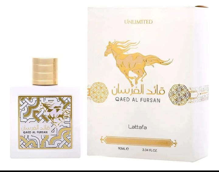 Qaed Al Fursan unlimitid blanco de Lattafa 100 ml. - Imagen 2
