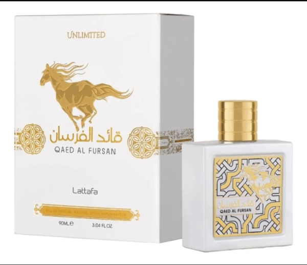 Qaed Al Fursan unlimitid blanco de Lattafa 100 ml.